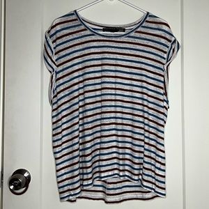 Veronica Beard Striped Tee